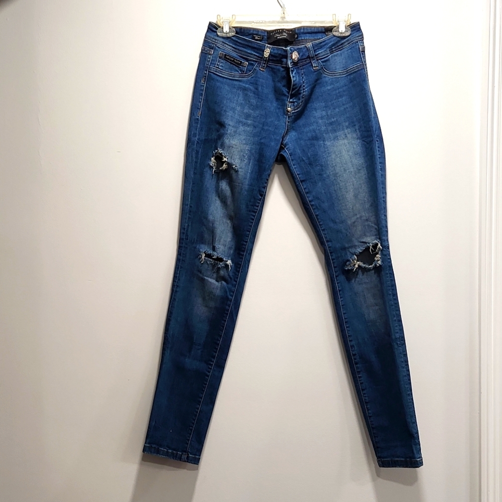 Philip Plein Devil's Food Jeggings